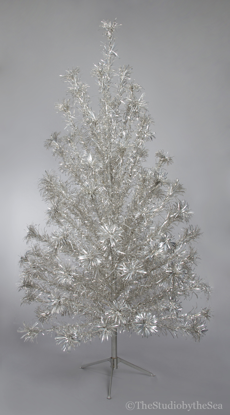 a silver Christmas tree » Cape Cod Portraits by The Studio by the Sea